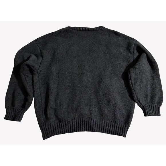 NWT Cider Womens Black Cropped Cardigan Crochet Flower Appliques 3XL - Picture 7 of 10